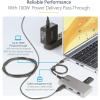 StarTech.com USB-C Docking Station for MacBook Pro M1 M2 M3 M4 and Windows, 4K 60Hz HDMI Video, HDR10, USB 5Gbps Hub, 100W Laptop Charging, GbE