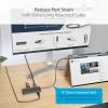 StarTech.com USB-C Docking Station for MacBook Pro M1 M2 M3 M4 and Windows, 4K 60Hz HDMI Video, HDR10, USB 5Gbps Hub, 100W Laptop Charging, GbE(6-IN-1)