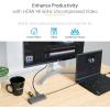 StarTech.com USB-C Docking Station for MacBook Pro M1 M2 M3 M4 and Windows, 4K 60Hz HDMI Video, HDR10, USB 5Gbps Hub, 100W Laptop Charging, GbE(6-IN-1)