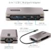 StarTech.com USB-C Docking Station for Windows and ChromeOS, Dual Monitor 4K 60Hz USB-C/HDMI or 1080p VGA, HDR10, USB 10Gbps Hub, 100W Laptop Charging, GbE – TAA(single HDMI)
