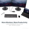 StarTech.com USB-C to Dual DisplayPort 1.2 Adapter, USB Type-C Multi-Monitor MST Hub, Dual 4K 30Hz/1080p 60Hz DP Laptop Display Extender / Splitter, Extra-Long Built-In Cable, Windows (MSTCDP122DP)(2x DP 1.2)