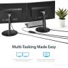 StarTech.com USB-C to Dual DisplayPort 1.2 Adapter, USB Type-C Multi-Monitor MST Hub, Dual 4K 30Hz/1080p 60Hz DP Laptop Display Extender / Splitter, Extra-Long Built-In Cable, Windows (MSTCDP122DP)(2x DP 1.2)
