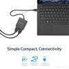 StarTech.com USB-C to Dual HDMI Adapter, USB Type-C Multi-Monitor MST Hub, Dual 4K 30Hz/1080p 60Hz HDMI Laptop Display Extender / Splitter, Extra-Long Built-In Cable, Windows Only (MSTCDP122HD)(2x HDMI)