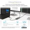 StarTech.com USB-C to Dual-HDMI Adapter, USB-C/A to 2X HDMI Converter, 4K 60Hz, 100W PD Pass-Through, Win/Mac, TAA(2 x HDMI & PD pass-thru)