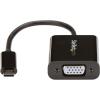 StarTech.com USB-C to VGA Adapter – White – 1080p – Video Converter For Your MacBook Pro / Projector / VGA Display (CDP2VGAW)(Black)