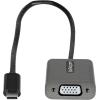 StarTech.com USB-C to VGA Adapter – White – 1080p – Video Converter For Your MacBook Pro / Projector / VGA Display (CDP2VGAW)(Silver)