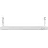 StarTech.com Under Desk Cable Management Tray, Length Adjustable, Clamp-On Installation, No Drilling Required, Black(White)
