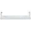 StarTech.com Under Desk Cable Management Tray, Length Adjustable, Clamp-On Installation, No Drilling Required, Black(White)