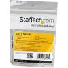 StarTech.com White Cat 6 RJ45 Keystone Jack Network Coupler F/F – RJ45 Coupler – Cat6 Coupler – F/F Cat6 Keystone Jack White Modular (C6KEYCOUPLWH)