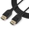 Startech.com 5m VESA Certified DisplayPort 1.4 Cable – 8K 60Hz HBR3 HDR – 16′ Super UHD DisplayPort to DisplayPort Monitor Cord – Ultra HD 4K 120Hz DP 1.4 Slim Video Cable M/M DP Connector (DP14MM5M)(6 ft / 2 m)