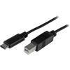 0.5m USB C to USB B Printer Cable – M/M – USB 2.0 – USB C to USB B Cable – USB C Printer Cable – USB Type C to Type B Cable(1 Count (Pack of 1))