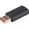 3ft [1m] Secure Charging Cable, USB-A to Micro USB Data Blocker Charge-Only Cable, Charger Adapter Cable for Phone/Tablet(USB to USB Female)