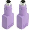4 pin USB Type A Female Keyboard Adaptor(0.4″x0.8″x2″ (Pack of 2))