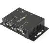 imageStarTech 8 Port USB to Serial RS232 Adapter  Wall Mount  Din Rail  COM Port Retention  FTDI USB to DB9 RS232 Hub TAA ICUSB2328I2Port
