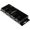 StarTech 8 Port USB to Serial RS232 Adapter – Wall Mount – Din Rail – COM Port Retention – FTDI USB to DB9 RS232 Hub, TAA (ICUSB2328I)(4-Port)