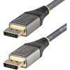 StarTech DP14VMM2M 6.56-ft Display Port Cable, Gray/Black(5 m / 16.4 ft)