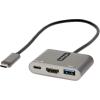 StarTech USB C Multiport Adapter for USB-C Enabled Devices (CDP2HDUACP2)