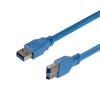 StarTech.com 10 ft Black SuperSpeed USB 3.0 Cable A to B – M/M- for P/N: PCIUSB3S4 – PEXUSB3S23 – PEXUSB3S24 – PEXUSB3S25 – PEXUSB3S44V – PEXUSB3S4V (USB3SAB10BK)(Blue)