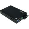 StarTech.com 10/100 Mbps Multi Mode Fiber Media Converter SC – Up to 1.2 miles/2km, TAA (ET90110SC2)(Chassis Mount)