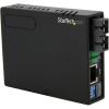 StarTech.com 10/100 Mbps Multi Mode Fiber Media Converter SC – Up to 1.2 miles/2km, TAA (ET90110SC2)(No Chassis Mount | PoE)