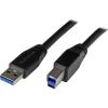StarTech.com 10m 30 ft Active USB 3.0 USB-A to USB-B Cable – M/M – USB A to B Cable – USB 3.1 Gen 1 (5 Gbps)(15 ft / 5m)