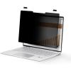 StarTech.com 14-inch 16:9 Flip-Over Privacy Screen with Touch, Laptop Security Shield, Anti-Glare Blue Light Filter(14″ – 16:10 Aspect Ratio)