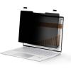 StarTech.com 14-inch 16:9 Flip-Over Privacy Screen with Touch, Laptop Security Shield, Anti-Glare Blue Light Filter(14″ – 16:9 Aspect Ratio)