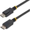 StarTech.com 15ft (4.6m) DisplayPort 1.2 Cable – 4K x 2K Ultra HD VESA Certified DisplayPort Cable – DP Video/Display Cord – Latching DP Connectors