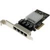StarTech.com 1-Port Gigabit Ethernet Network Card – PCI Express, Intel I210 NIC – Single Port PCIe Network Adapter Card with Intel Chipset (ST1000SPEXI)(4 Port)