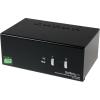 StarTech.com 2 Port DisplayPort KVM Switch – 2560×1600, TAA @60Hz – Dual Port DP USB, Keyboard, Video, Mouse Switch Box w/ Audio for Computers and Monitors (SV231DPUA)(DVI)