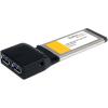 StarTech.com 2 Port Flush Mount ExpressCard 54mm SuperSpeed (5Gbps) USB 3.0 Card Adapter with UASP – Dual Port Laptop ExpressCard USB 3 Controller, TAA (ECUSB3S254F)(Standard Mount)