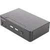 StarTech.com 2 Port HDMI KVM Switch – Single Monitor 4K 60Hz Ultra HD HDR – Desktop HDMI 2.0 KVM Switch with 2 Port USB 3.0 Hub (5Gbps) and 4X USB 2.0 HID, Audio – Hotkey Switching – TAA