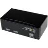 StarTech.com 2 Port VGA USB KVM Switch – VGA KVM Switch – 1920×1440 – USB 2.0 – KVM Video Switch , TAA (SV231USB)(USB | Cables Included)