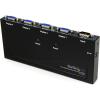 StarTech.com 2 Port VGA Video Splitter – USB Powered – 2048×1536 – VGA Video Monitor Splitter Dual Port (ST122LE) Black(4 Port)