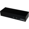 StarTech.com 2 Port VGA Video Splitter – USB Powered – 2048×1536 – VGA Video Monitor Splitter Dual Port (ST122LE) Black(8 Port)