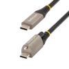 StarTech.com 20″ (50cm) Side Screw Locking USB C Cable 10Gbps – USB 3.2 Gen 2 Type-C Cable – 100W (5A) Power Delivery Charging, DP Alt Mode – Dual Screw Lock – USB-C Cord Charge/Sync (USB31CCSLKV50CM)(top screw)