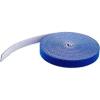 StarTech.com 25ft Hook and Loop Roll – Cut-to-Size Reusable Cable Ties – Bulk Industrial Wire Fastener Tape/Adjustable Fabric Wraps Red/Resuable Self Gripping Cable Management Straps (HKLP25RD)(Blue)