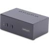 StarTech.com 2-Port Dual-Monitor DisplayPort KVM Switch, 4K 60Hz, 2X USB 5Gbps Hub Ports, 2X USB 2.0 HID Ports, Hotkey and Push-Button Switching, TAA Compliant (P2DD46A2-KVM-SWITCH)