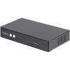 StarTech.com 2-Port Dual-Monitor DisplayPort KVM Switch, RS232 Serial Control, 4K 60Hz, 2X USB 5Gbps Hub Ports, 2X USB 2.0 HID Ports, Hotkey/Pushbutton Switching, TAA Compliant (P2DD46A22-KVM-SWITCH)