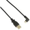 StarTech.com 2m Cord – A to Down Angle Micro B – Down Angled Micro USB Cable – 1x USB A (M), 1x USB Micro B (M) – Black (USBAUB2MD), 2m / 6 Feet(2m / 6.5 ft)