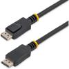 StarTech.com 30ft (9m) DisplayPort Cable – 1920 x 1200p – DisplayPort to DisplayPort Cable – DP to DP Cable for Monitor – DP Video/Display Cord – Latching DP Connectors – HDCP & DPCP (DISPLPORT30L)