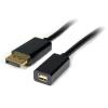 StarTech.com 3ft (1m) DisplayPort to Mini DisplayPort Cable, 4K UHD Video, DP to mDP Adapter (Not compatible w/ Thunderbolt)(3 ft / 1 m)