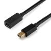 StarTech.com 3ft (1m) Mini DisplayPort Extension Cable – 4K x 2K Video – Mini DisplayPort Male to Female Extension Cord – mDP 1.2 Extender Cable (MDPEXT3)(3 ft / 1m)