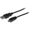StarTech.com 3ft USB to Micro USB Cable – USB A to Micro B Charging Cable for your Micro USB Phone / Tablet / Android Device (UUSBHAUB3)