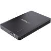 StarTech.com 4 Bay Thunderbolt 3 NVMe Enclosure, for M.2 NVMe SSD Drives, 1x DisplayPort Video/ 2X TB3 Downstream Ports, 40Gbps, 72W Power Supply, External Hard Drive Enclosure , TAA (M2E4BTB3)