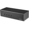 StarTech.com 4 Port DisplayPort KVM Switch – 4K 60Hz – Single Display – Dual Port UHD DP 1.2 USB KVM Switch with Integrated USB 2.0 Hub & Audio – Dell, HP, Apple, Lenovo – TAA Compliant (SV431DPUA2)(Dual Monitor (4K60) – SV431DL2DU3A)