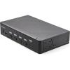 StarTech.com 4 Port HDMI KVM Switch – Single Monitor 4K 60Hz Ultra HD HDR – Desktop HDMI 2.0 KVM Switch with 2 Port USB 3.0 Hub (5Gbps) and 4X USB 2.0 HID, Audio – Hotkey Switching – TAA