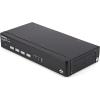 StarTech.com 4 Port Professional VGA USB KVM Switch with Hub – 1U Rack-mountable KVM Switch , TAA (SV431USB)(USB | Cables Included)