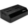 StarTech.com 4-Bay USB 3.0 To SATA Hard Drive Docking Station, USB Hard Drive Dock, External 2.5/3.5″ SATA III SSD/HDD Docking Station, Hot-Swap Hard Drive Bay, Top-Loading (SDOCK4U33),Black