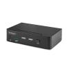StarTech.com 4-Port DisplayPort KVM Switch, 8K 60Hz / 4K 144Hz, Single Display, DP 1.4, 2X USB 3.0 Ports, 4X USB 2.0 HID Ports, Push-Button & Hotkey Switching, TAA Compliant (D86A2-4-PORT-8K-KVM)(2-port)